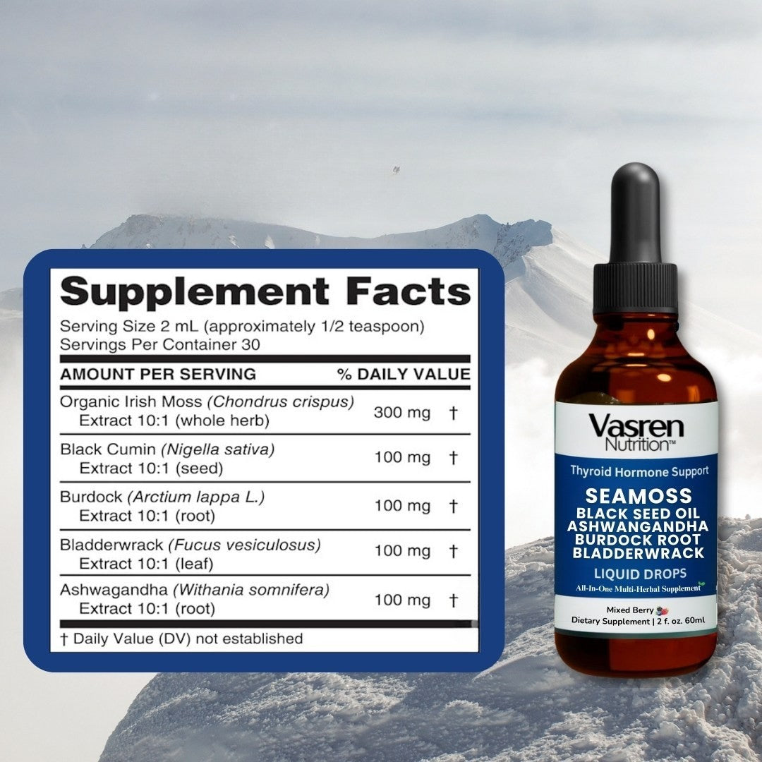 Irish Seamoss Thyroid Hormone Regulator
